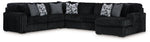 Midnight-Madness - 6 Piece Sectional