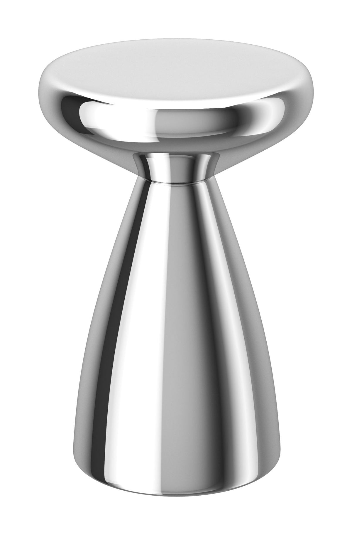 Decatur - Side Table - Silver