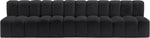 Arc - Faux Leather 4 Seats Modular Sofa