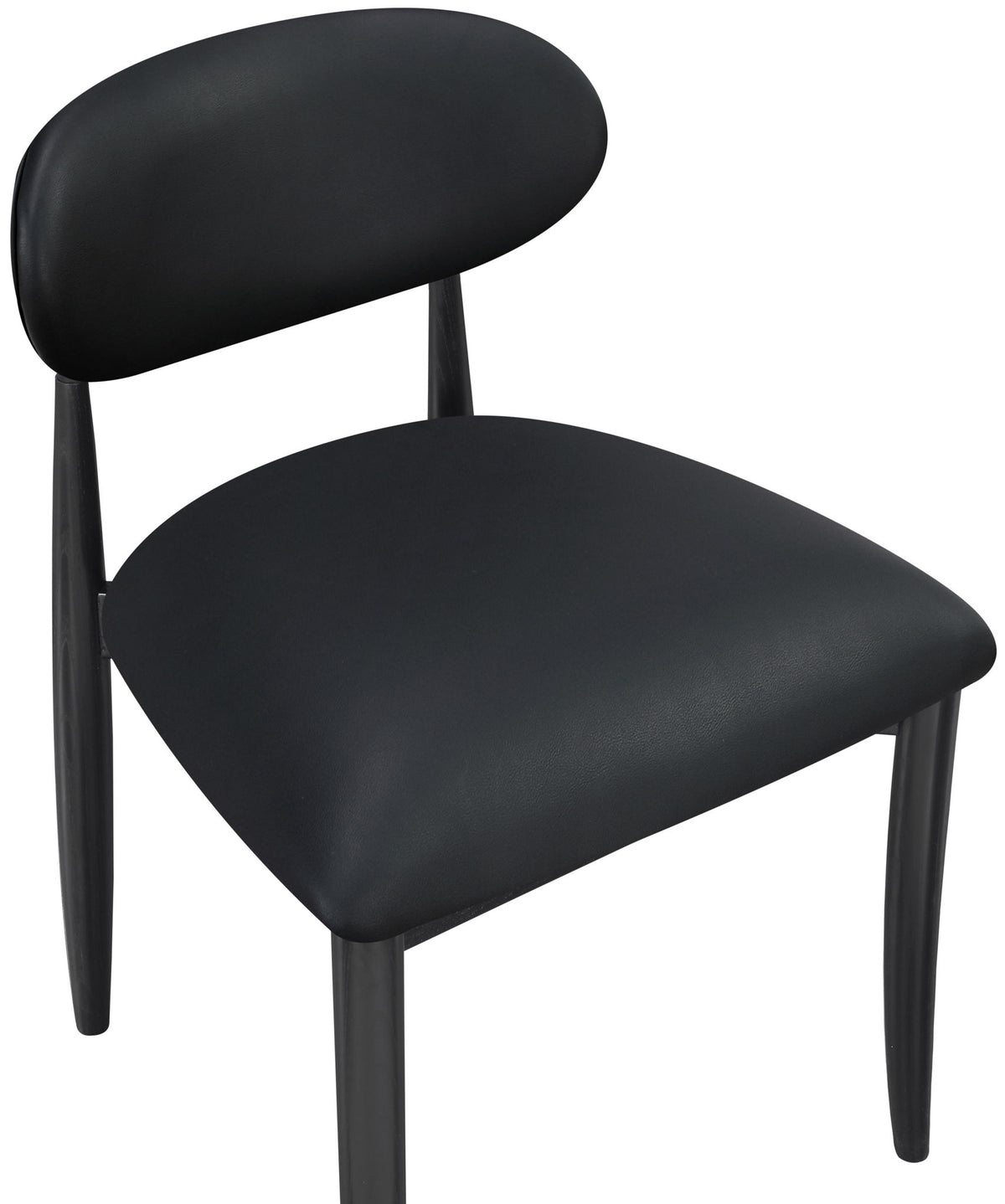 Riccio - Side Chair (Set of 2) - Black Frame
