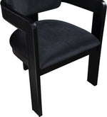 Sacha - Velvet Dining Chair With Black Base (Set of 2)