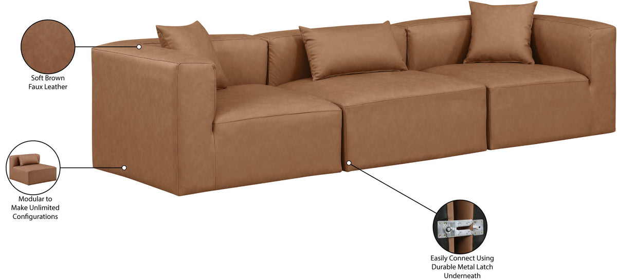 Cube - Modular 3 Seat Sofa
