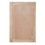 Twisted Seagrass - Large Mirror - Woodtone