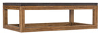Big Sky - Cocktail Table - Light Brown / Dark Gray