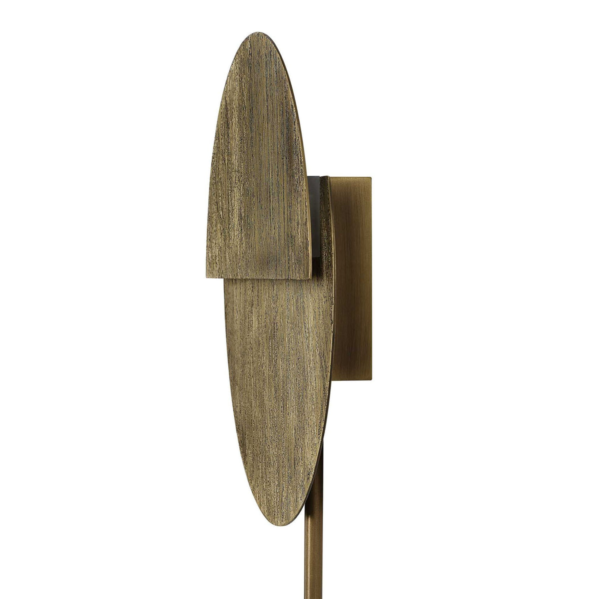 Daybreak - Sconce - Gray / Light Antique Brass