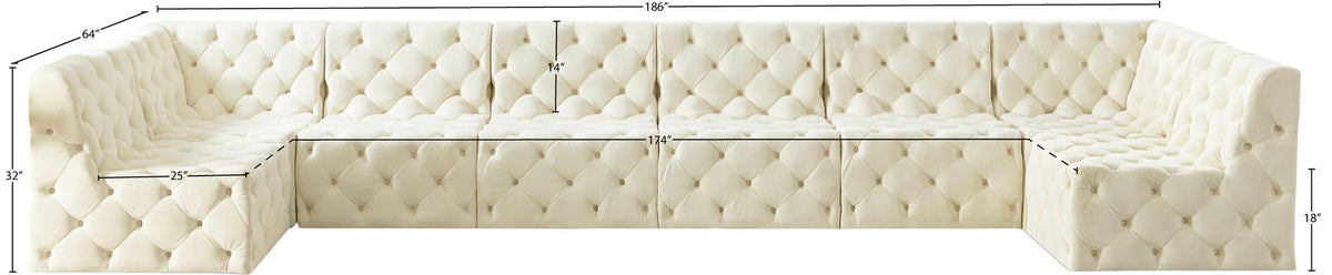 Tuft - 8 Piece Modular Sectional