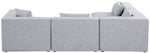 Cube - Linen 4 Piece Modular Corner Sectional