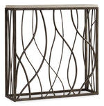 Home Accent - Thin Metal Console - Dark Gray