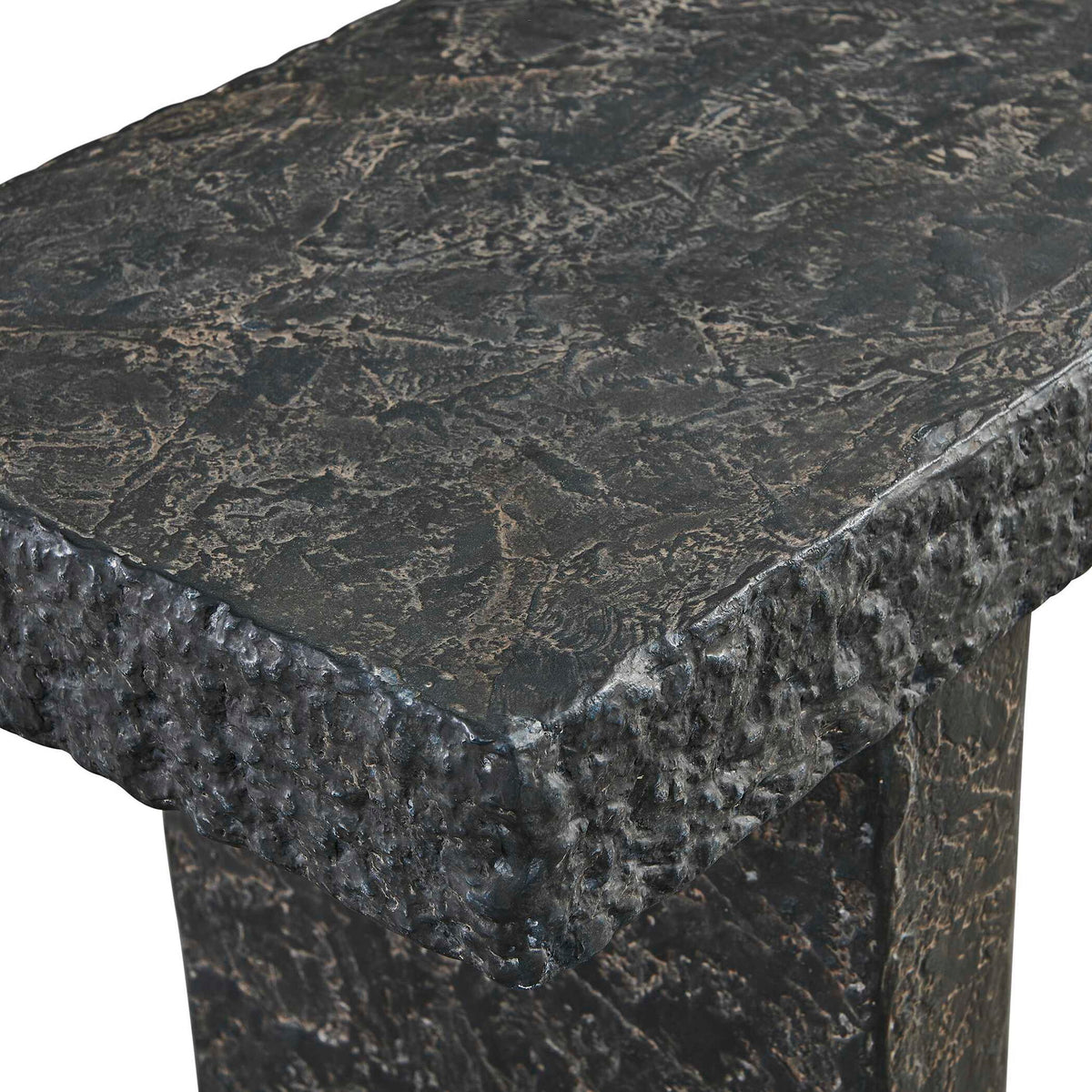 Hagan - Indoor-Outdoor Console Table - Slate