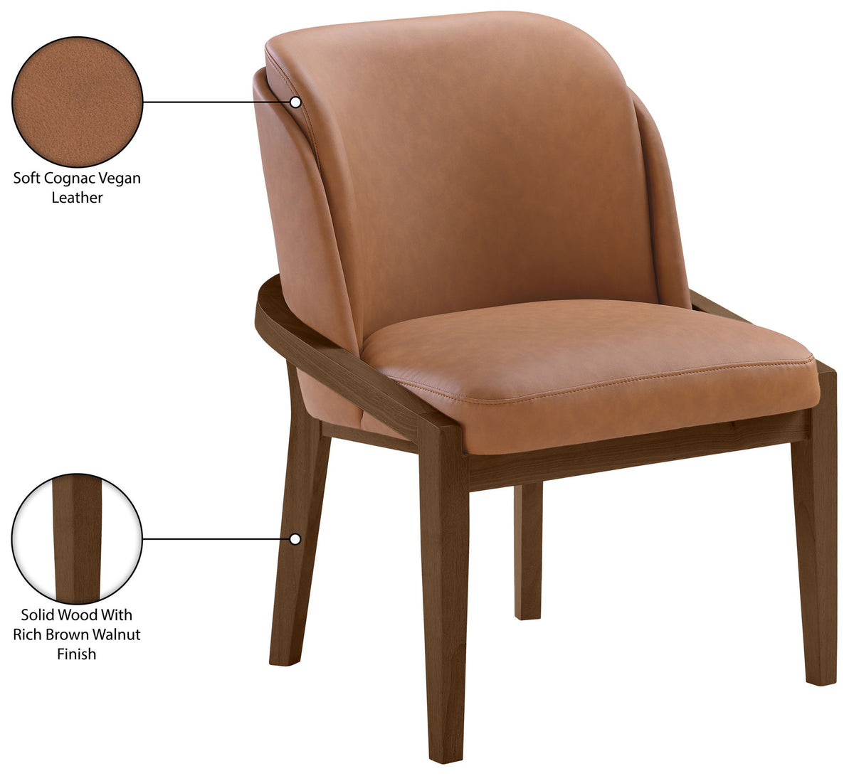 Navo - Faux Leather Dining Chair