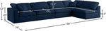 Serene - 5 Piece Modular Sectional