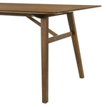 Channell - Walnut Wood Dining Table Set