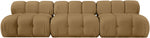 Orin - Velvet 3 Piece Modular Sofa