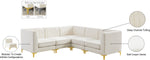 Alina - 5 Piece Modular Corner Sectional