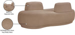 Argyle - Teddy Fabric Chaise / Loveseat