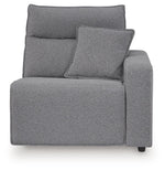 Modmax II - Reclining Sectional - Salt And Pepper
