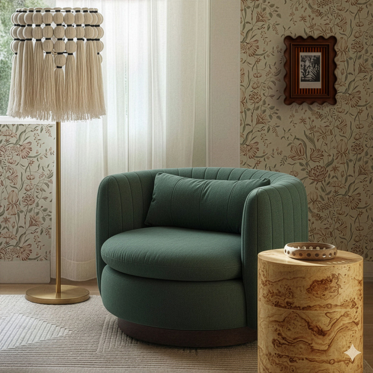 Nura - Swivel Accent Chair