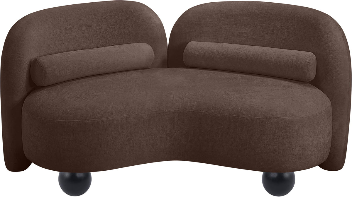Daphne - Chenille Loveseat