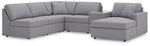 Modmax - U-Shaped Sectional - Granite