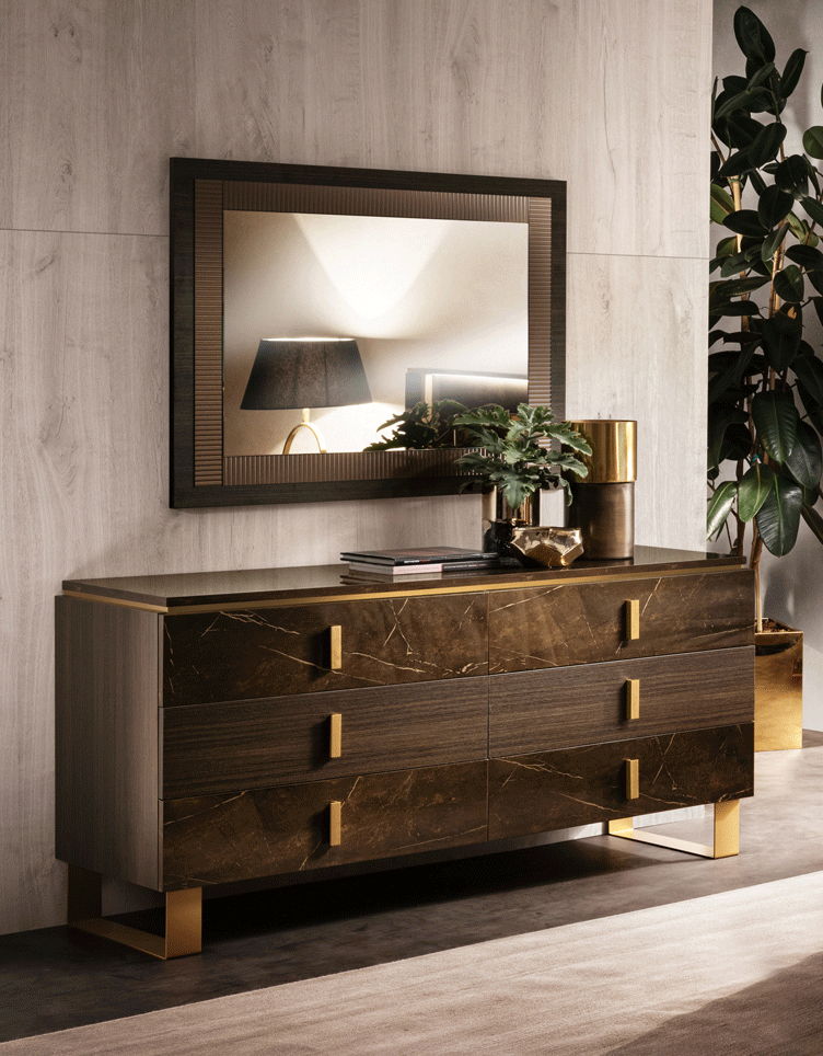 Essenza - Double Dresser - Dark Brown