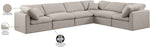 Indulge - Linen 6 Piece Modular Corner Sectional