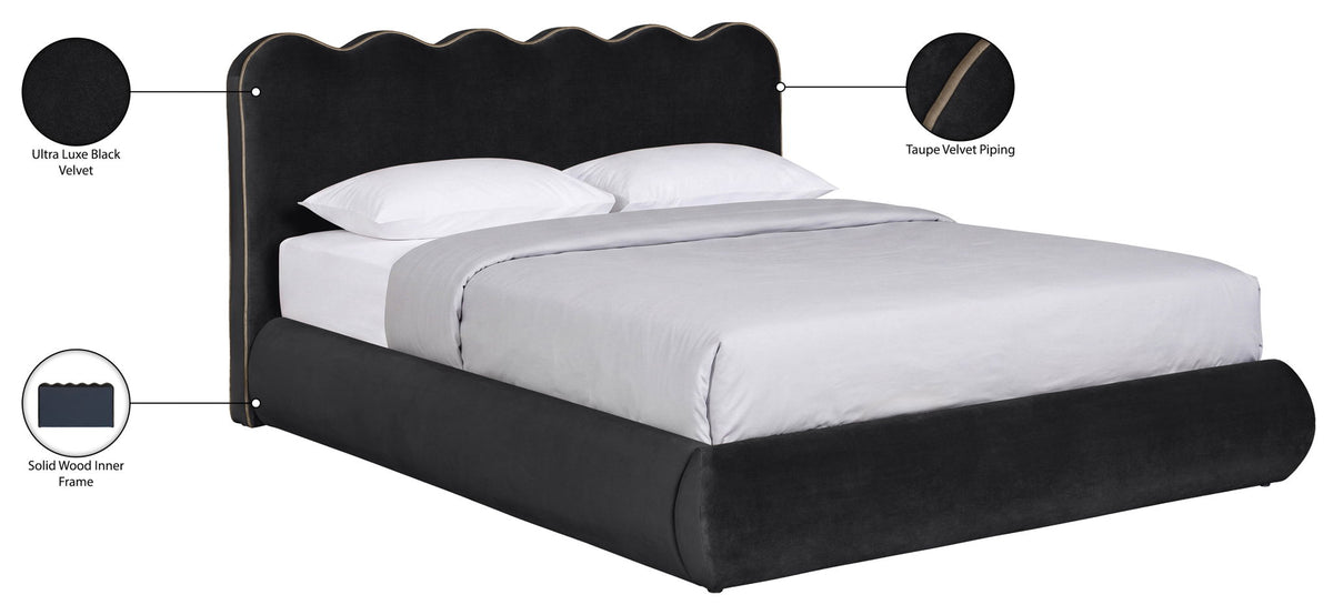 Tempo - Velvet Upholstered Bed