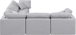 Indulge - Linen 5 Piece Modular Corner Sectional
