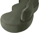Swerve - Velvet 101" Upholstered Sofa