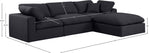Comfy - 4 Piece Linen Fabric Modular Sectional With Chaise