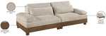 Turin - Chenille Fabric Upholstered Modular Sectional - Taupe