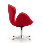 Manhattan Raspberry - Swivel Lounge Chair