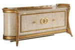 Melodia - 3 Door Buffet - Beige / Gold