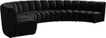 Infinity - 6 Piece Velvet Modular Sectional