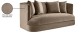Alder - Velvet Loveseat