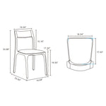Moderno - Dining Chair (Set of 2) - Black