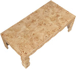 Vassa - Burl Veneer Coffee Table