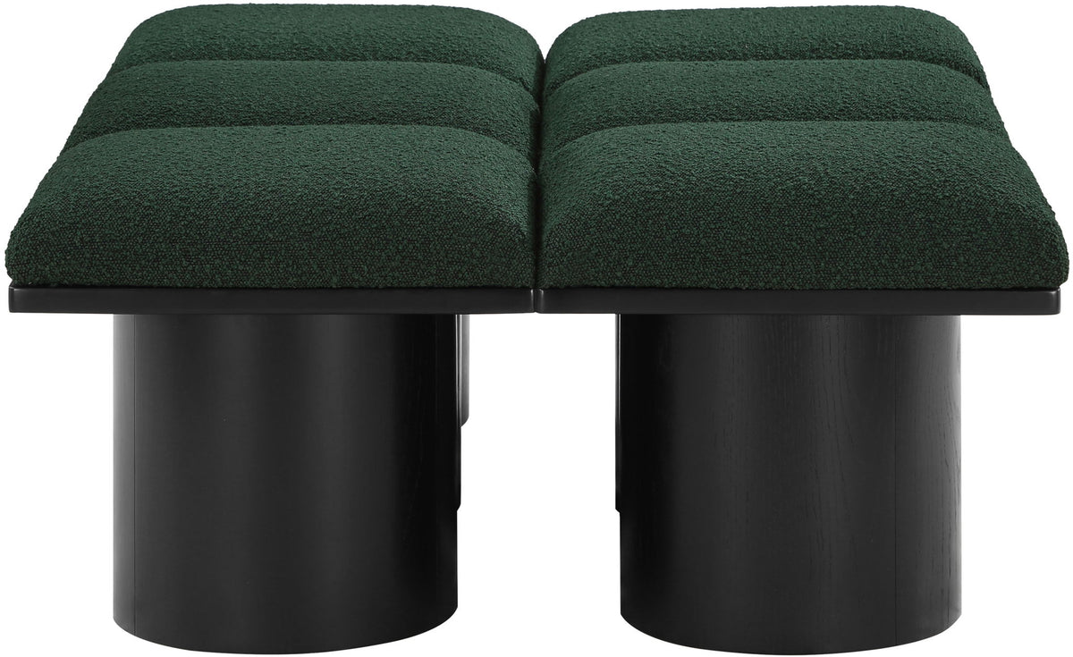 Pavilion - 6 Piece Modular Bench With Black Base