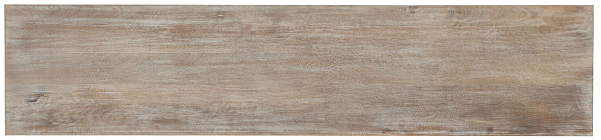 Home Accent - 80" Entertainment Console - Light Brown