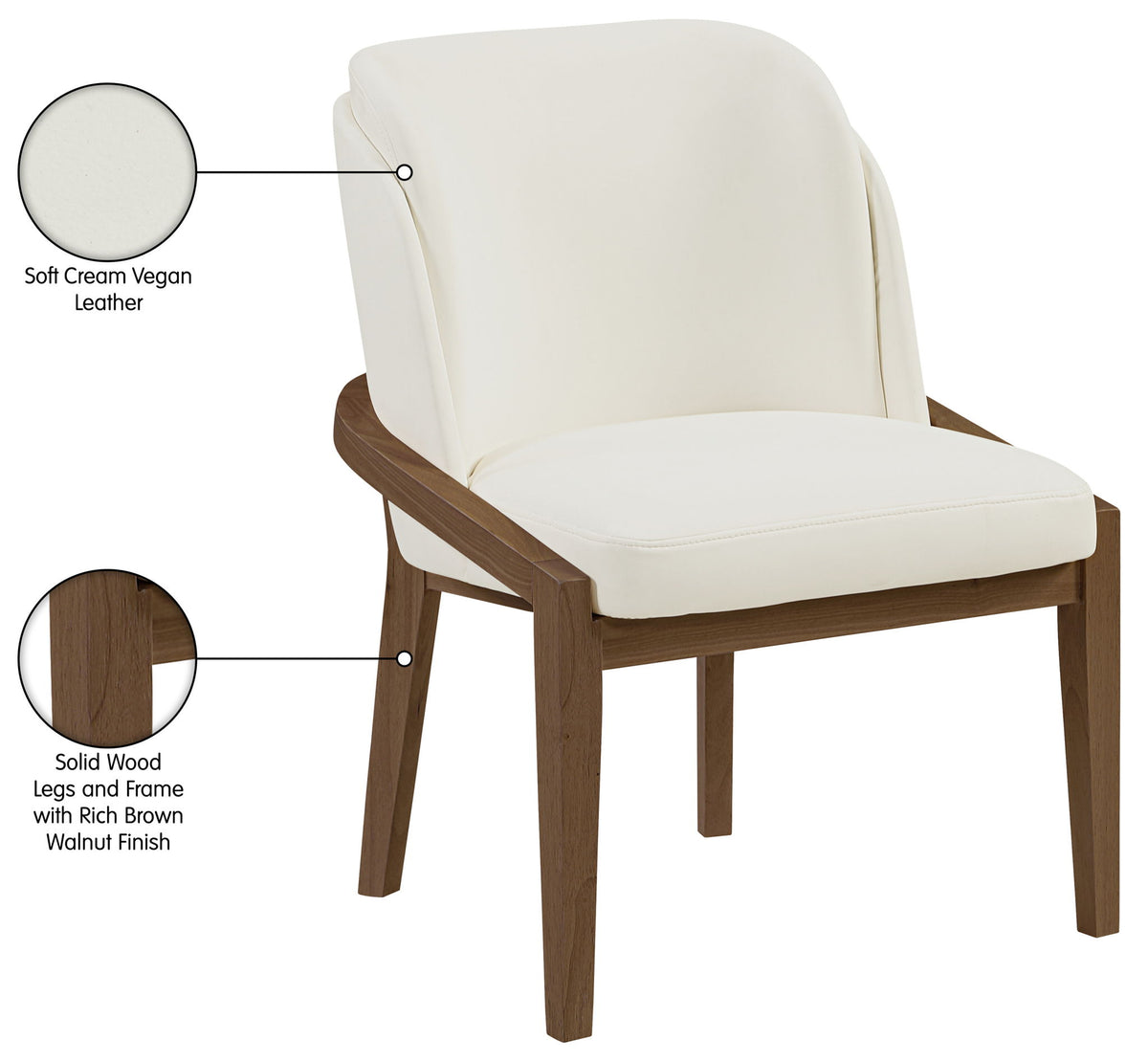 Navo - Faux Leather Dining Chair