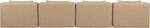 Cube - Modular 4 Piece Armless Sofa - Tan