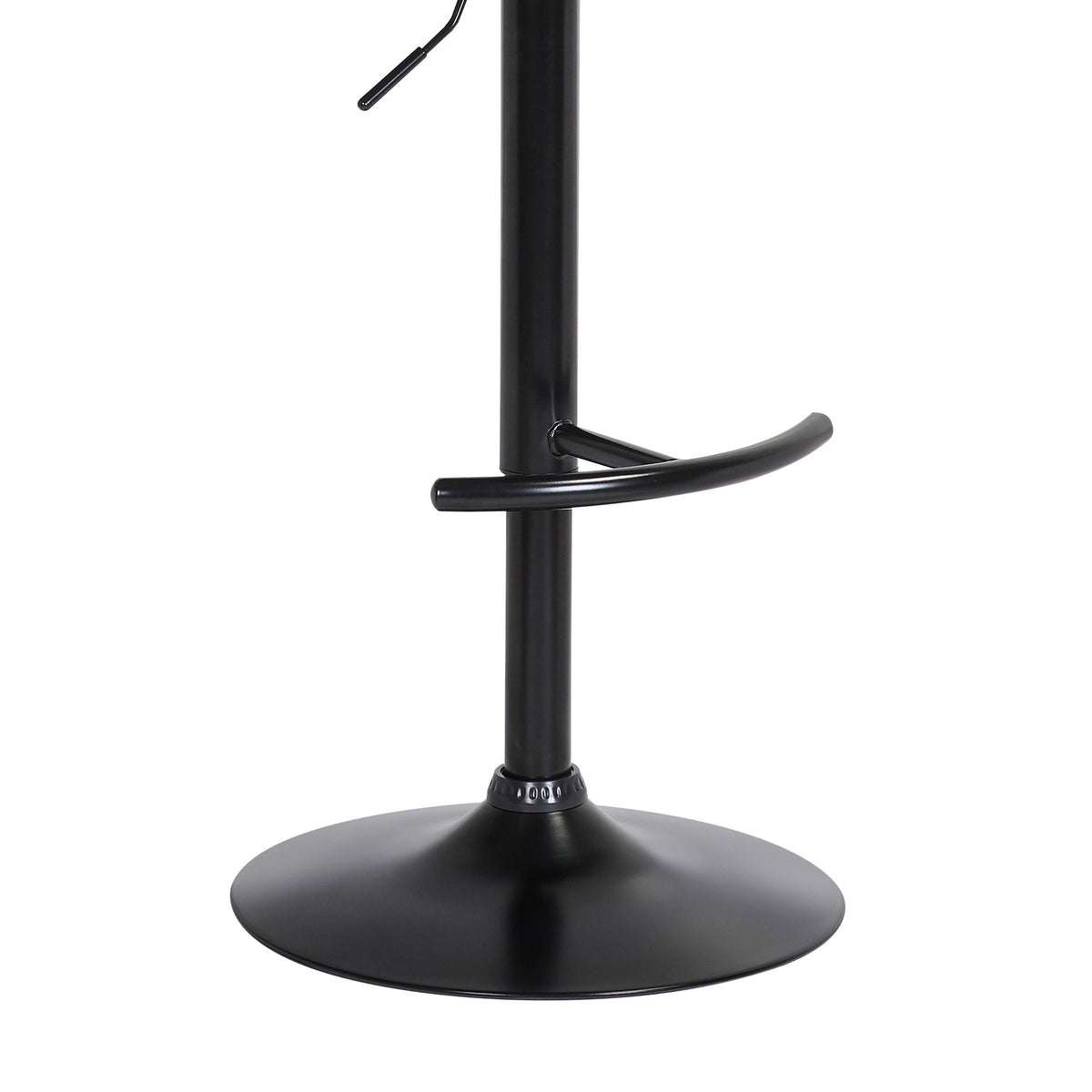 Larisa - Adjustable  Wood Bar Stool - Black