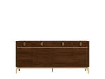 Eva - 4 Door Buffet - Dark Brown