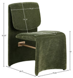 Slique - Performance Fabric Upholstered Dining Chair (Set of 2)