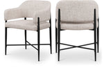 Dame - Fabric Upholstered Dining Chair (Set of 2)