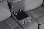 Zubaida - Loveseat w/USB Dock & Console (Glider & Motion)