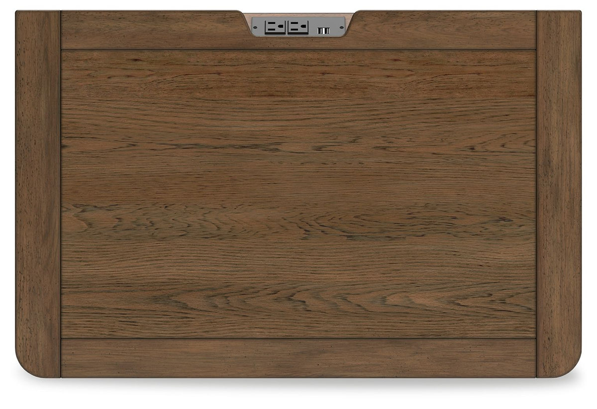 Cabalynn - Two Drawer Night Stand - Light Brown