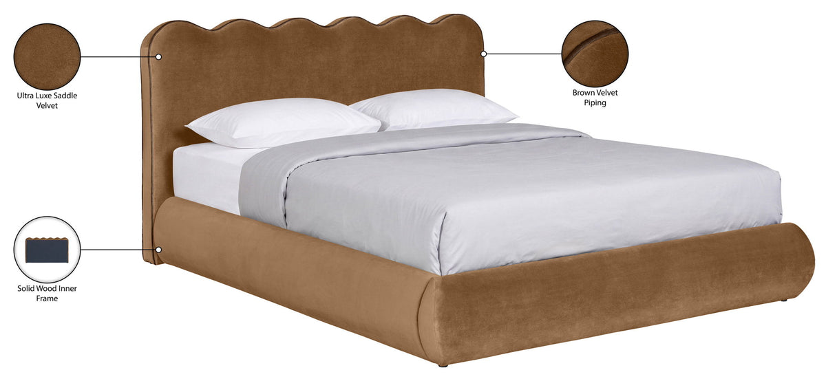 Tempo - Velvet Upholstered Bed