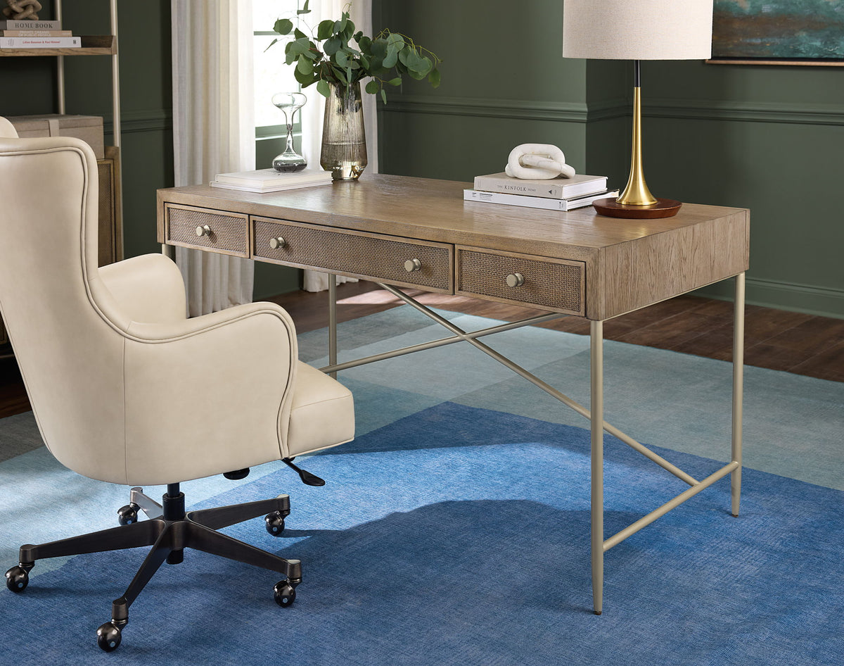 EC - Lazzaro Executive Tilt Swivel Chair - Beige
