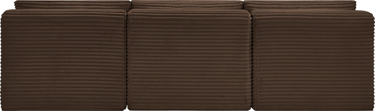 Shaggy - 3 Seat Modular Armless Sofa