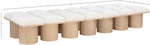 Pavilion - 14 Piece Modular Bench With Natural Base